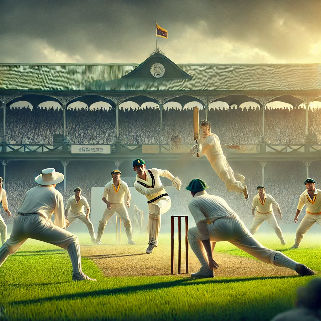 1. Historic Test Match – A dramatic moment from a Sri Lanka vs Australia Test series